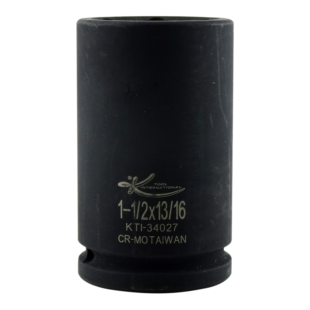 K Tool International Socket Impact 1-1/2 x 13/16 Inch 3/4 Inch Drive Budd Wheel 6 Point