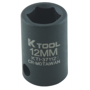 K Tool International SOC 12MM 3/8D IMP 6PT