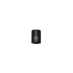 K Tool International 15MM 3/8 Drive Impact 6 Point Socket