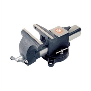 K Tool International 5" Steel Vise with 5-1/4" Jaw Opening