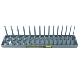K Tool International Socket Holder 3/8 in. Dr MM Gray