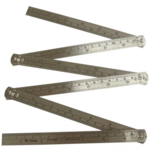 K Tool International Steel Folding Rule 3' Length