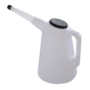 K Tool International Plastic Measure Flex Spout with Dust Cap 6 Quart