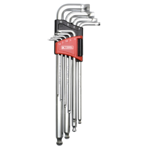 K Tool International Allen Key Set Damaged Hex Screw Removal 9 Piece