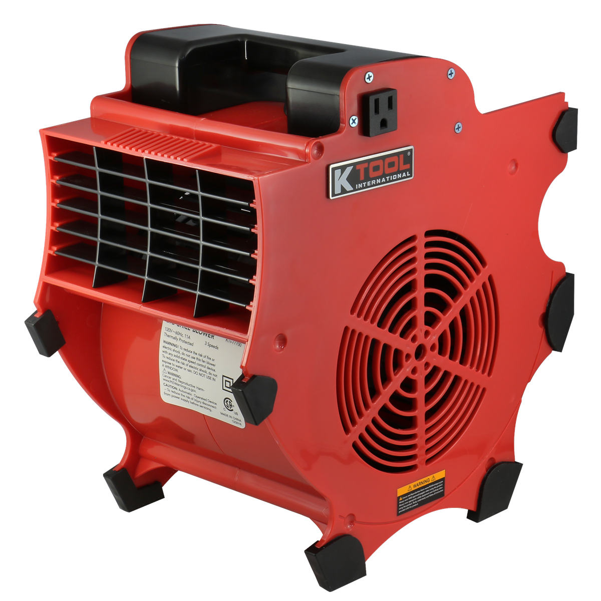 K Tool International Big Chill Workforce Blower 1200 CFM 300 Watt
