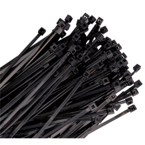 K Tool International Cable Zip Tie 18 Inch Black 50 Pack