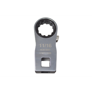 K Tool International Ratcheting Crowfoot Wrench 11/16 Inch 3/8 Inch Drive