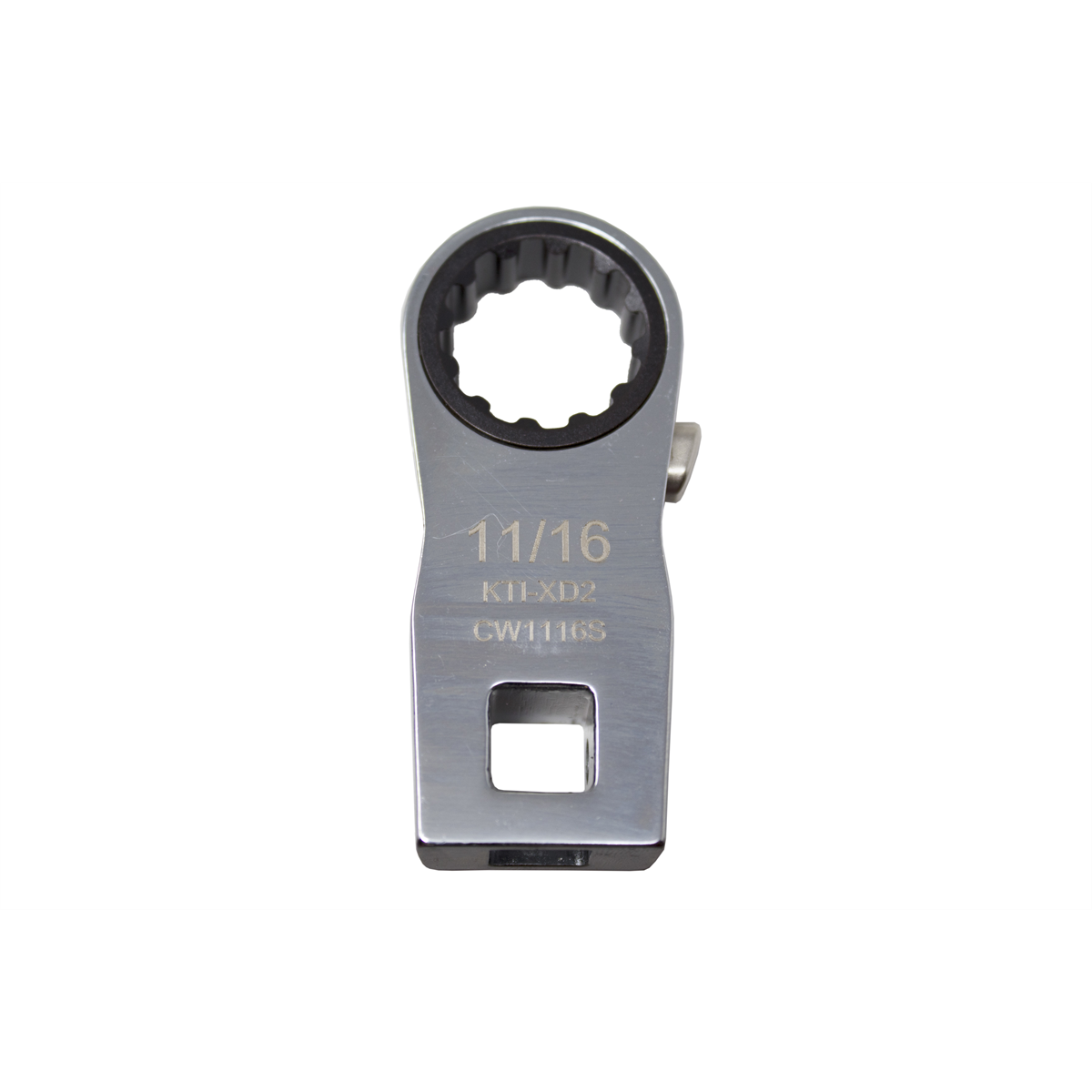 K Tool International Ratcheting Crowfoot Wrench 11/16 Inch 3/8 Inch Drive