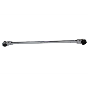 K Tool International Wrench 13mm x 15mm Metric Ratcheting Reversible Double Box Universal Spline 90 Tooth