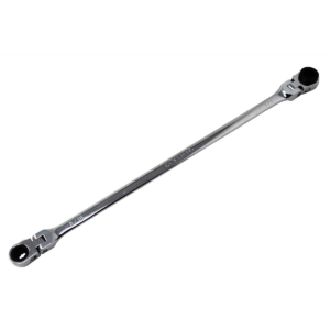 K Tool International Wrench Double Box Ratcheting Reversible 5/16 Inch x 3/8 Inch Universal Spline 90 Tooth