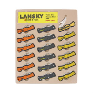 Lansky Sharpeners 18 PIECE SMALL LOCKBACK KNIFE DISPLAY