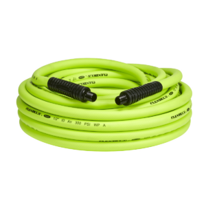 Legacy Manufacturing Flexzilla Air Hose, 1/2" x 50', 3/8" MNPT Fittings