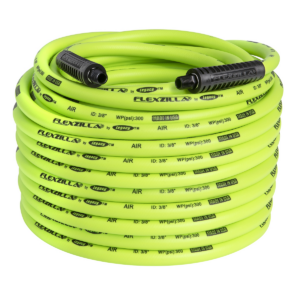 Legacy Manufacturing Flexzilla Air Hose, 3/8" x 100', 1/4" MNPT Fittings