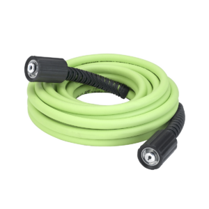 Legacy Manufacturing Flexzilla Pressure Washer Hose, 1/4" x 25?, 3100 PSI, M22 Fittings, ZillaGreen