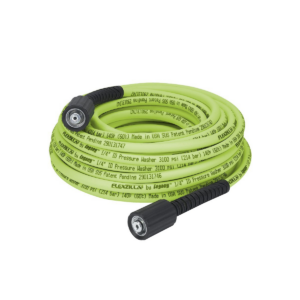 Legacy Manufacturing Flexzilla Pressure Washer Hose, 1/4" x 50?, 3100 PSI, M22 Fittings, ZillaGreen