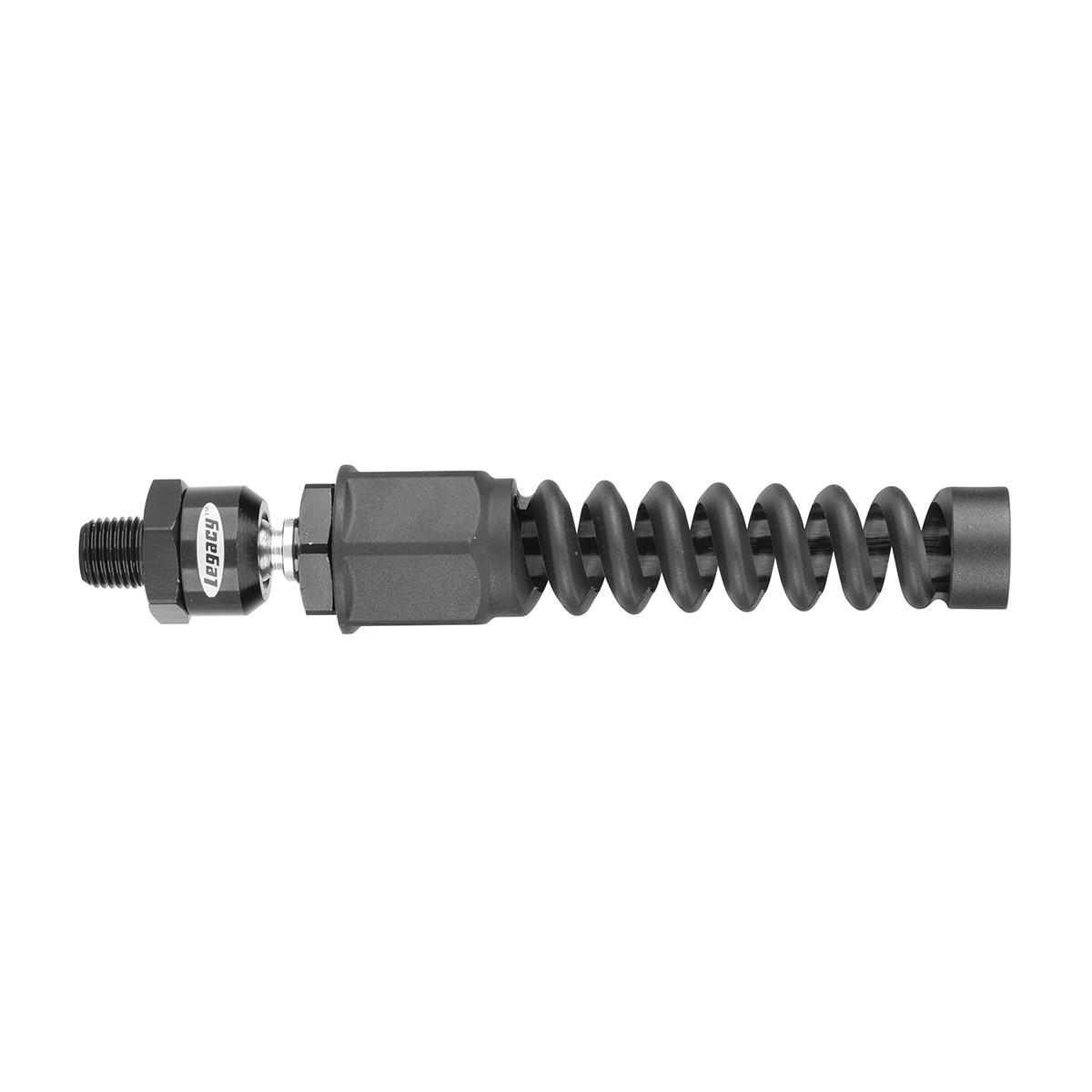 Legacy Manufacturing Flexzilla Pro Air Hose Reusable Fitting with Ball Swivel, 3/8" Barb, 1/4" MNPT