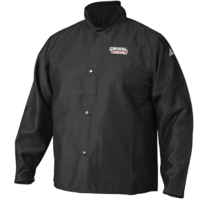 Lincoln Electric Fire Resistant X-Large Black Cloth Welding Jacket