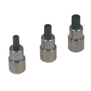 Lisle SOCKET BIT SET BRAKE CALIPER 3 PC 3/8IN DRIVE