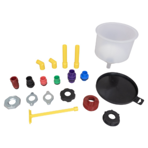 Lisle Spill-Free Funnel Kit, 19 pc.