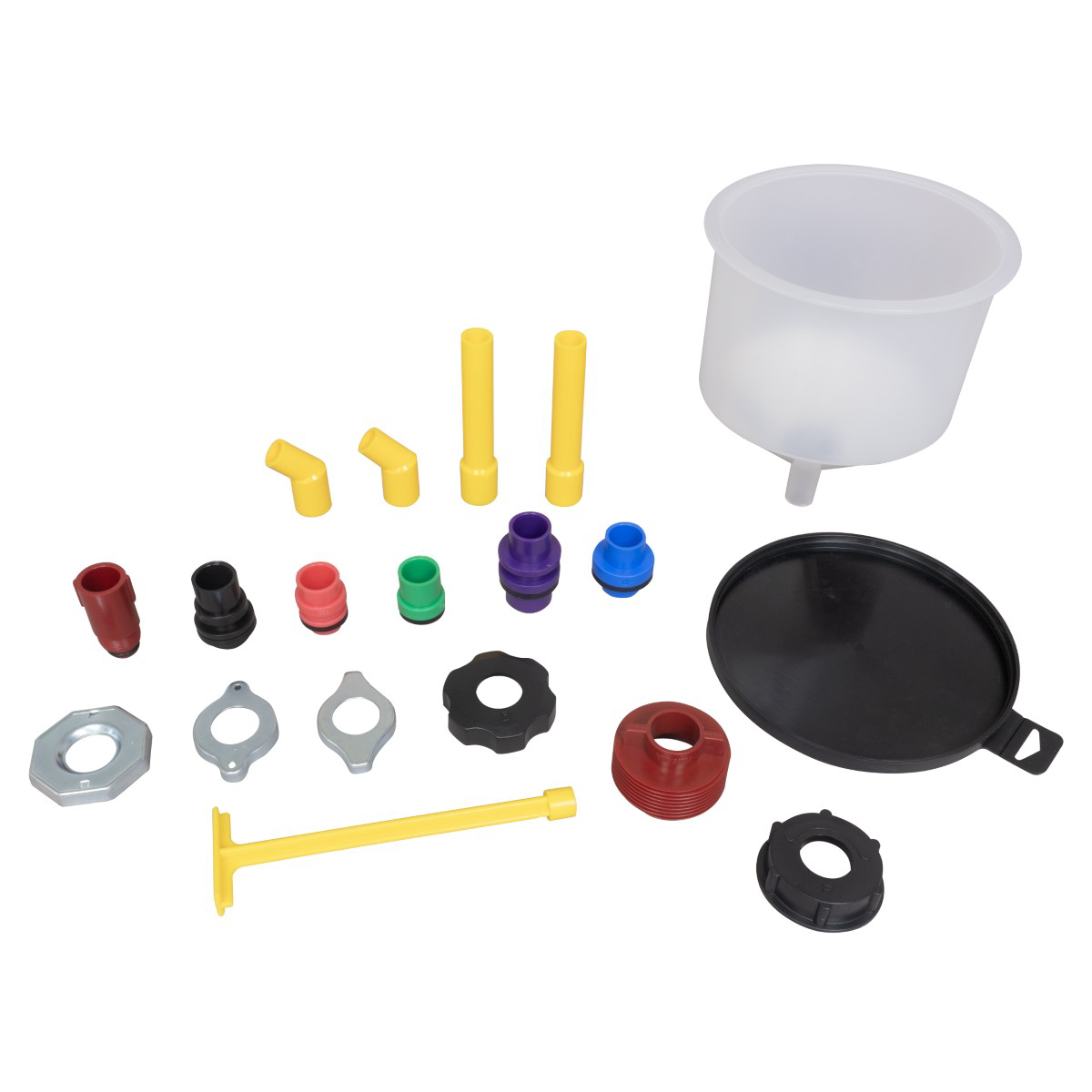 Lisle Spill-Free Funnel Kit, 19 pc.