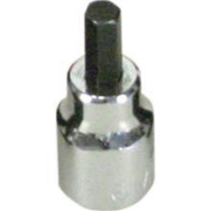Lisle BITSOC 3MM 3/8D IMP HEX BLK