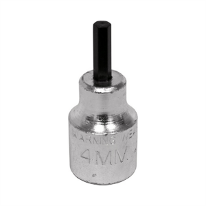 Lisle BITSOC 4MM 3/8D IMP HEX BLK