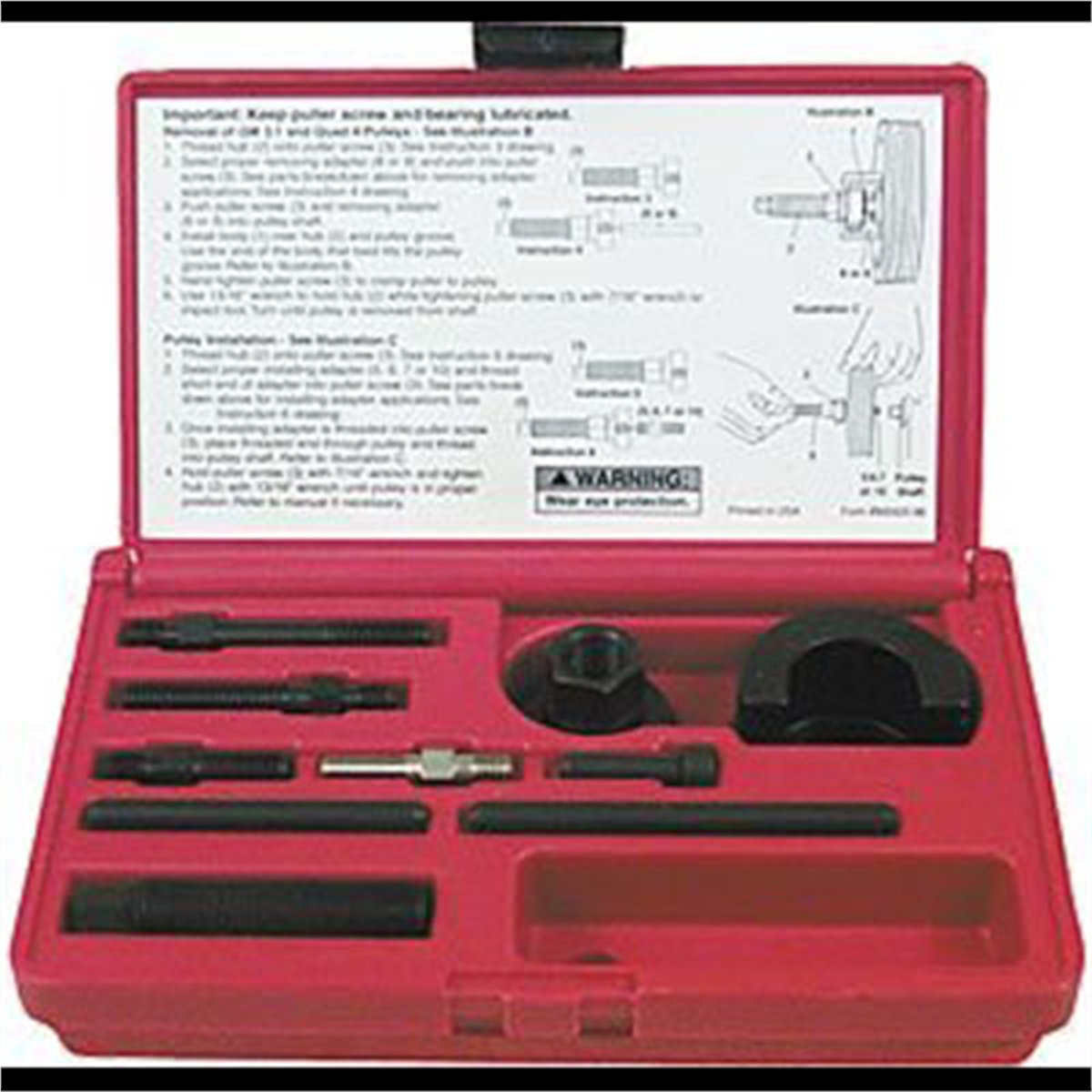 Lisle ADAPTER FOR LIS38850 PULLEY PULLER 3/8IN.X16 SHORT