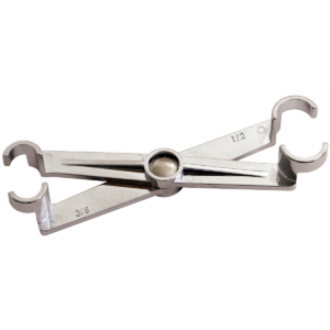 Lisle Scissor Disconnect 3/8" x 1/2" Low Profile