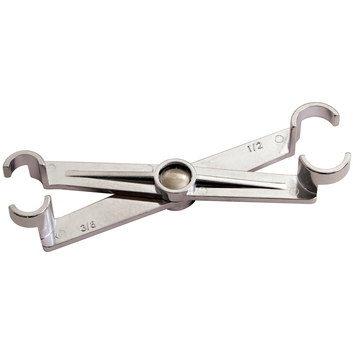 Lisle Scissor Disconnect 3/8" x 1/2" Low Profile