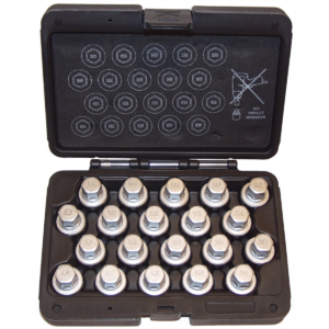 Milton Industries LTI Tool By MIlton 2Nd Generation - 20 Piece Bmw Wheel Lock Screw Socket Set