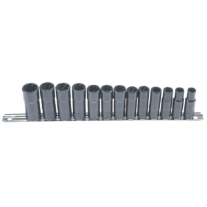 Milton Industries LTI Tool By MIlton 13 Piece 3/8" Drive Deep Well Twist Socket Damaged Fastener Removal System( Includes Twist Sockets 4