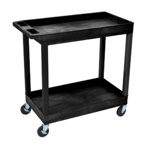 Luxor Luxor E-Series 2-Shelf Utility Cart