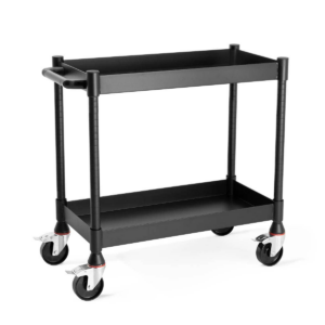 Luxor MightyHaul 18 inch Heavy Duty 2 Shelf Utility Cart
