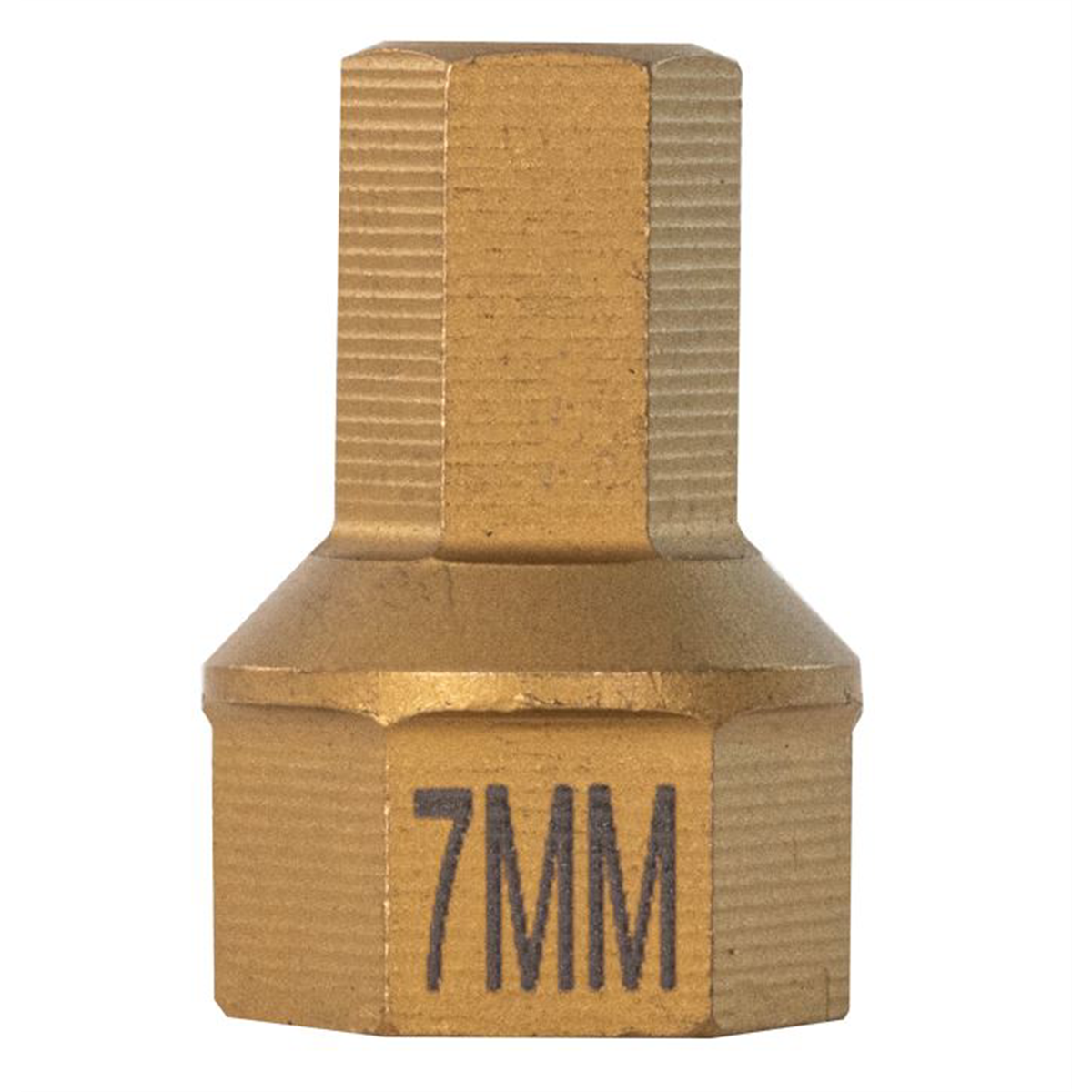 Mayhew 7 MM Metric Hex Dual Drive Bit, 7/16" Drive