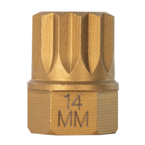 Mayhew No. 14 Triple Square Dual Drive Bit, 1/2" Drive