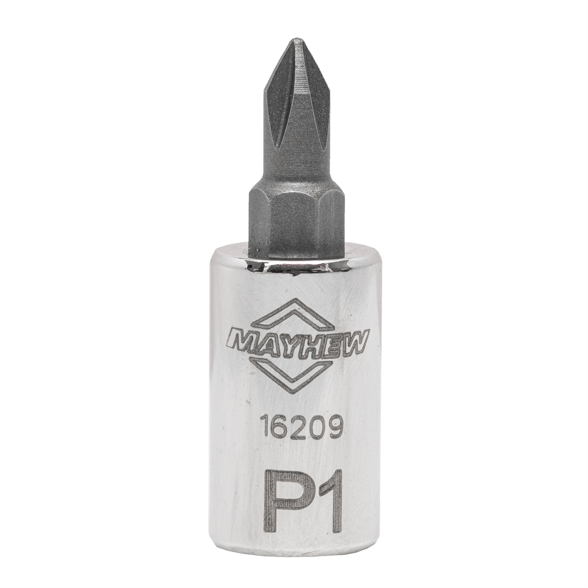 Mayhew Mayhew No. 1 Phillips® Short Insert Socket Bit, 1/4-Inch Drive
