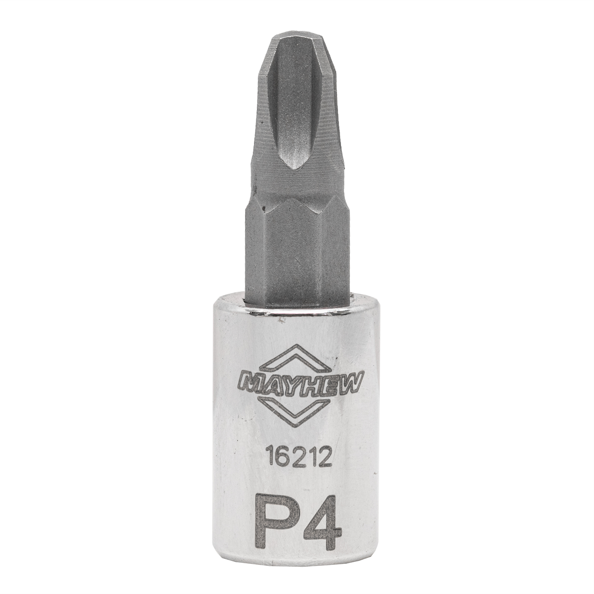 Mayhew Mayhew No. 4 Phillips® Short Insert Socket Bit, 1/4-Inch Drive