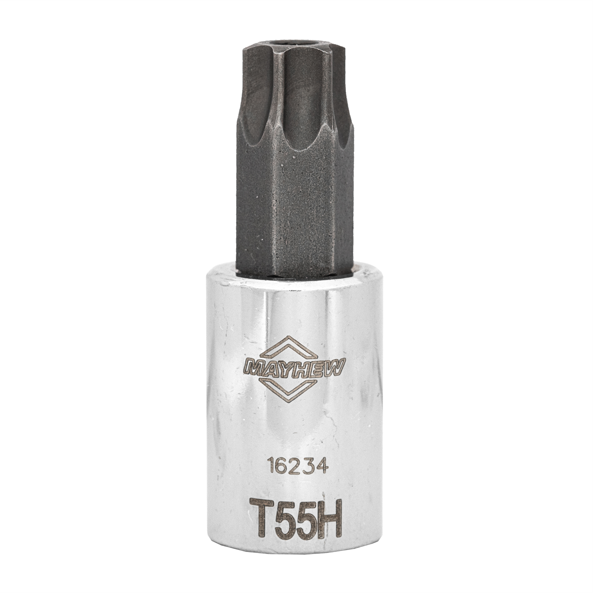 Mayhew Mayhew T55H Tamper Torx® Short Insert Socket Bit, 3/8-Inch Drive