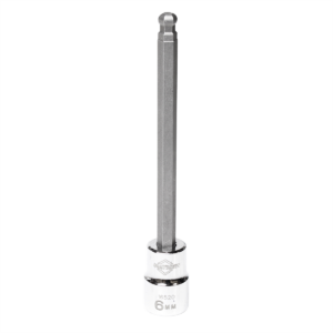 Mayhew Mayhew 6 MM Metric Ball Hex Medium Insert Socket Bit, 3/8-Inch Drive