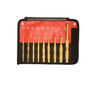 Mayhew 9-PC BRASS PILOT PUNCH