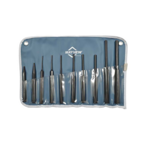 Mayhew 10-PC LARGE PUNCH SET