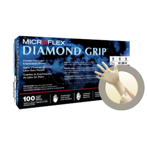 Microflex DIAMOND GRIP MF-300 LATEX GLOVES L