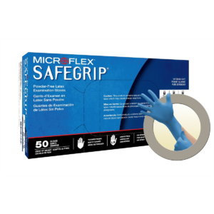 Microflex SAFEGRIP EC SG-375 LATEX GLOVES, L