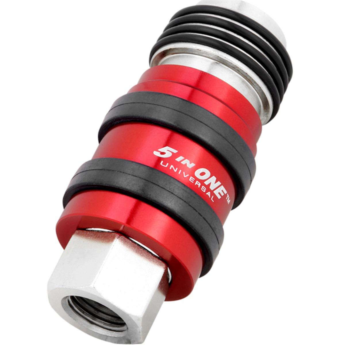 Milton Industries Safety Exhaust Coupler, 1/4" body, 1/4" FNPT