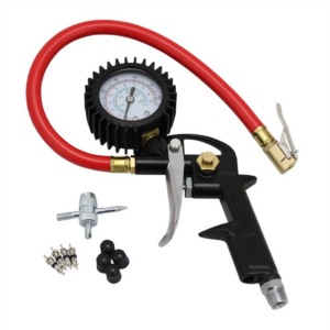 Milton Industries 10 Piece Pistol Analog Infl Gauge Kit
