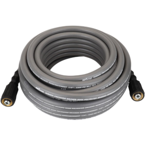 Milton 1/4-inch x 50-feet All-In-One Pressure Washer Hose Reel (poly braided hose)