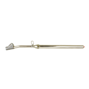 Milton Industries Service Gage, 160 PSI, Dual Straight Foot w/ 10 deg bend