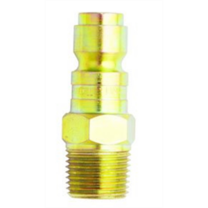 Milton Industries 3/8" Male Plug P-Style, 2/cd
