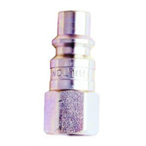 Milton Industries 3/8" Female Plug H-Style, 2/cd