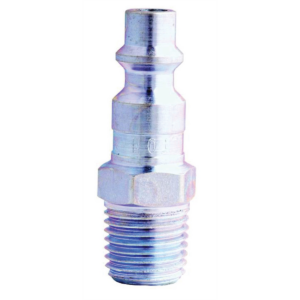 Milton Industries 1/4" Male Plug M-Style, 2/cd